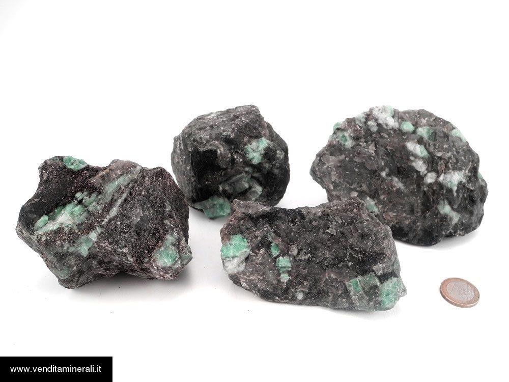 Fasi di smeraldo nella matrice - per 1 kg