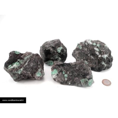 Fasi di smeraldo nella matrice - per 1 kg