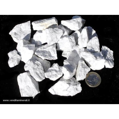 Magnesite - piccole pietre grezze (2-4 cm) - 1 kg