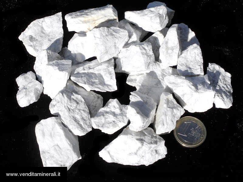 Magnesite - piccole pietre grezze (2-5 cm) - 1 kg