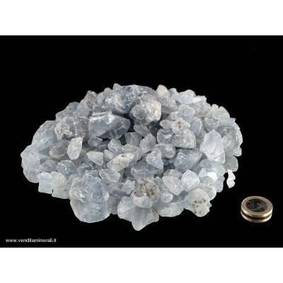 Celestina - piccole pietre grezze - 1 kg