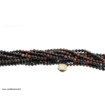 Catena di pietersite da 8 mm