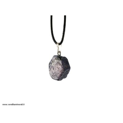 Ciondolo in cristallo di zaffiro 925 argento