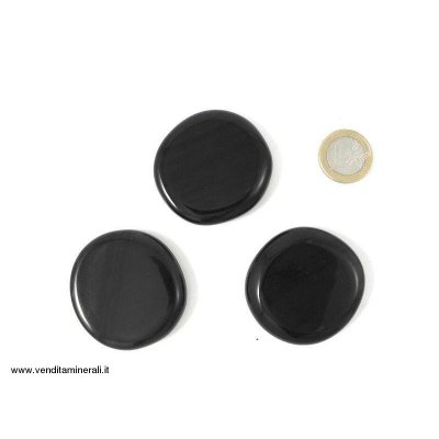 Pietre tascabili di ossidiana lamellare - 0,5 kg