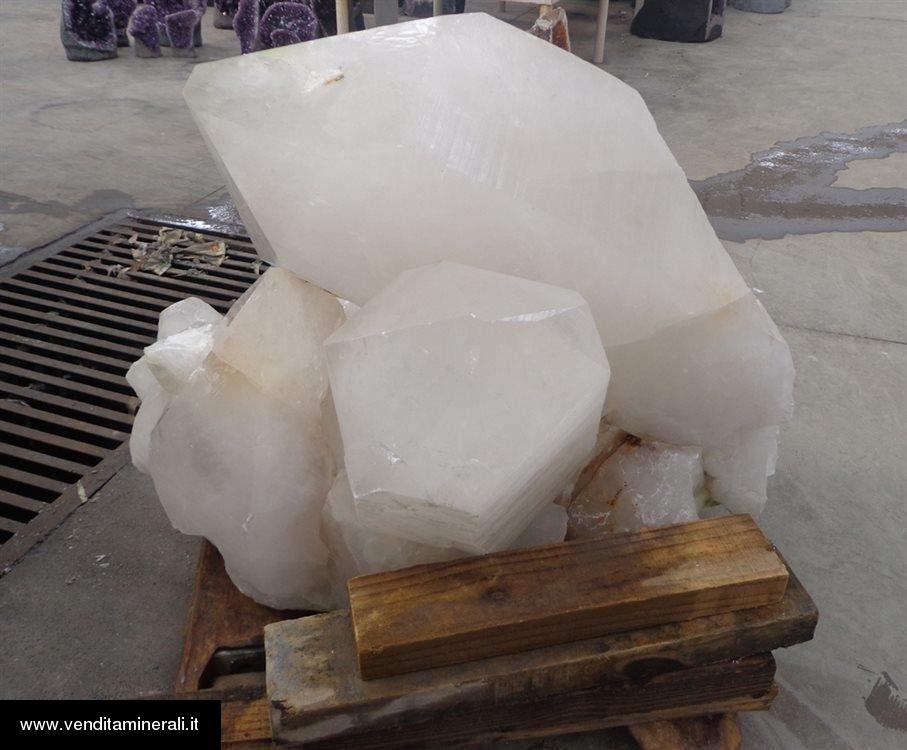 Lotto di cristallo di rocca - 3 singoli monocristalli