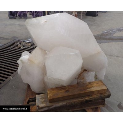 Lotto di cristallo di rocca - 3 singoli monocristalli