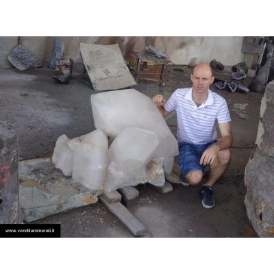 Lotto di cristallo di rocca - 3 singoli monocristalli