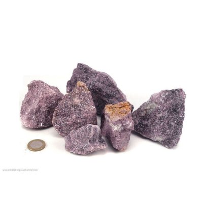 Pietre grezze di lepidolite - 1 kg