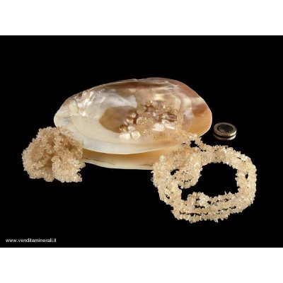 Catene di schegge in Citrino lungo