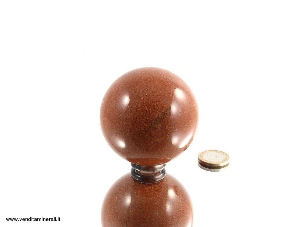 Sfera Gold River - 6,8 cm (synth.)