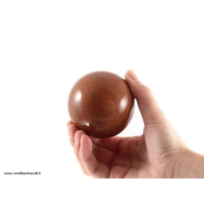 Sfera Gold River - 6,8 cm (synth.)