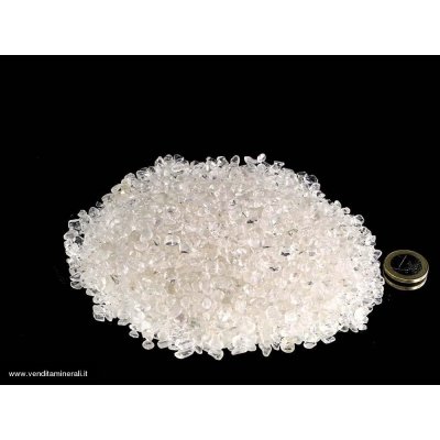 Cristallo di rocca micro come pietra martellata TS - 0,5 kg