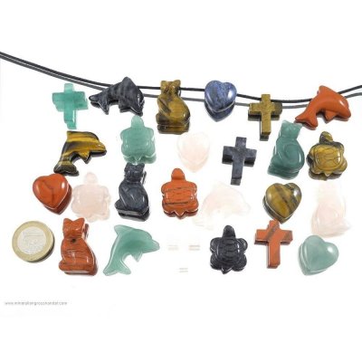 Set di 25 etichette in pelle