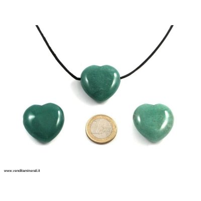Cuore di Avventurina forato