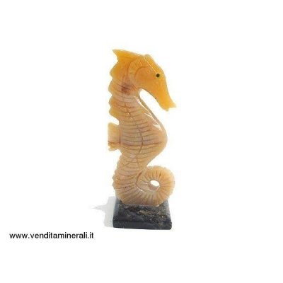 Cavalluccio marino in marmo naturale