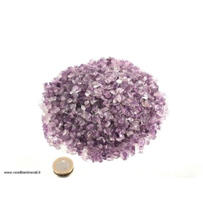 Pietre ametiste micro burattate - 0,5 kg