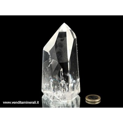 Cristallo di roccia estremamente chiaro e lucido