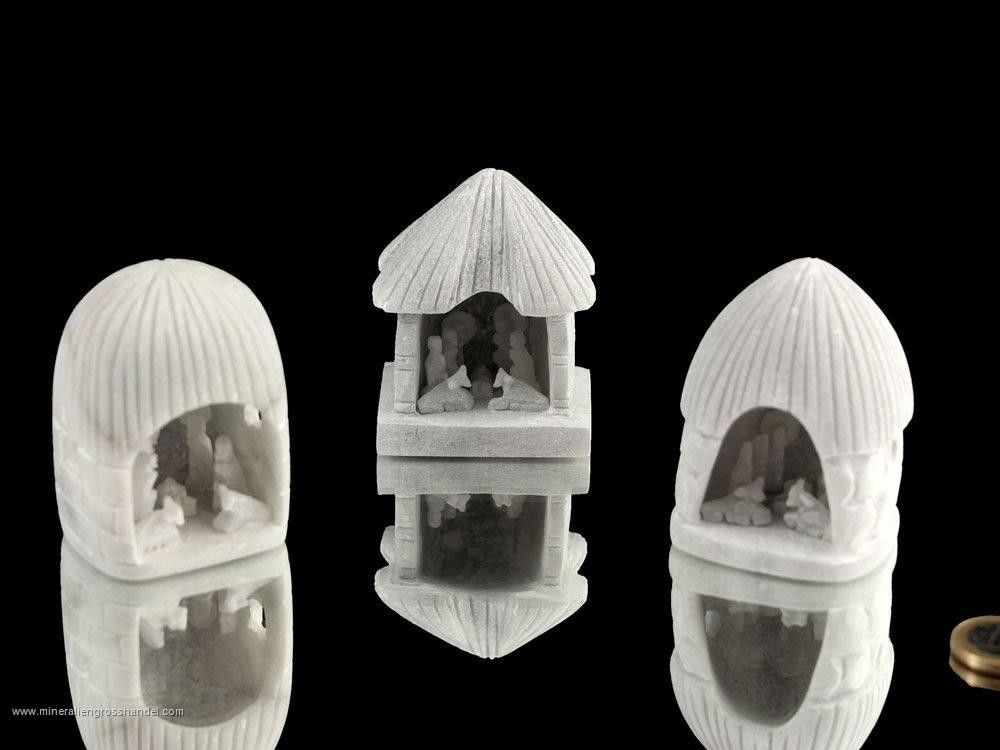 Presepe di Natale in alabastro