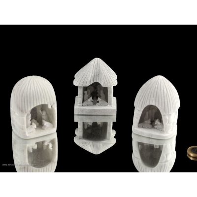 Presepe di Natale in alabastro