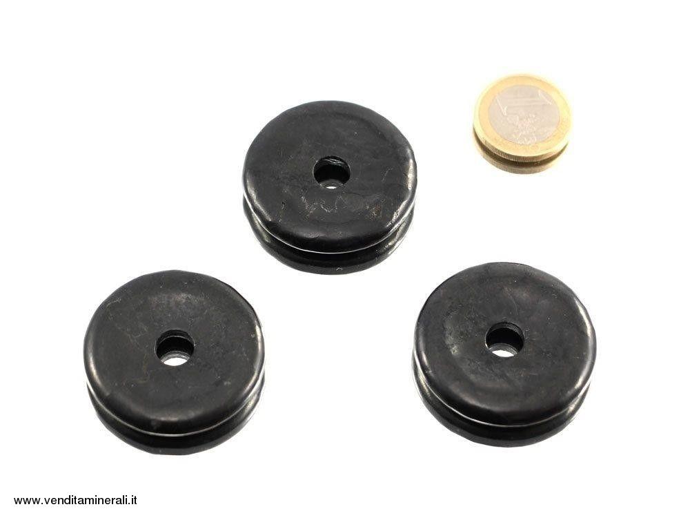 Shungite a forma di ciambella - 50 mm