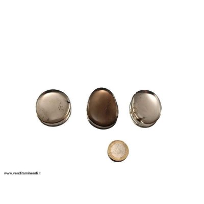 Pietra da tasca al quarzo fumé - 1 pezzo