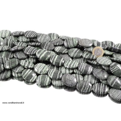 Filo di catena occhio d'argento / crisotilo