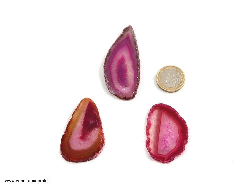 Agata sezionata rosa piccola  - 1 pezzo
