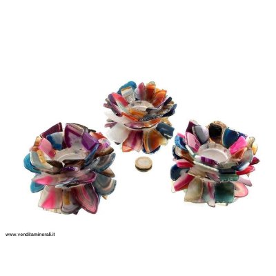 Fette di tealight Agata