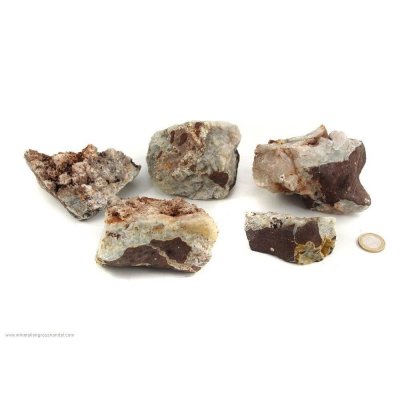 Pietre grezze di prehnite - 1 kg