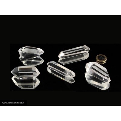 Doppia estremita' in cristallo di rocca -extra-terra- 0,5 kg
