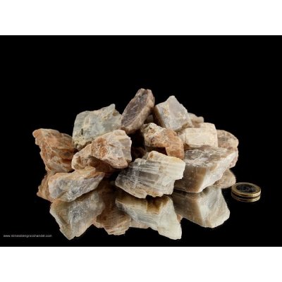 Pietre ruvide di pietra di luna - 1 kg