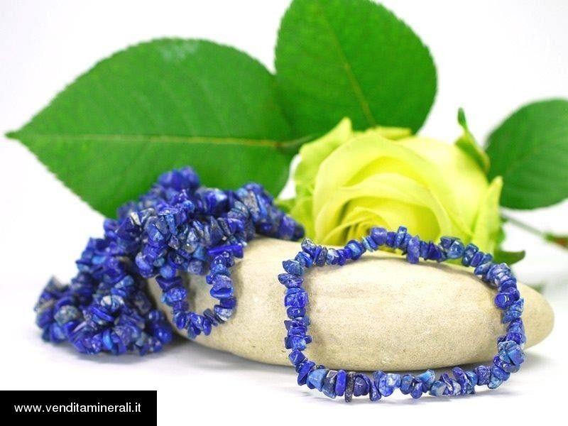 Splitterarmband di lapislazzuli