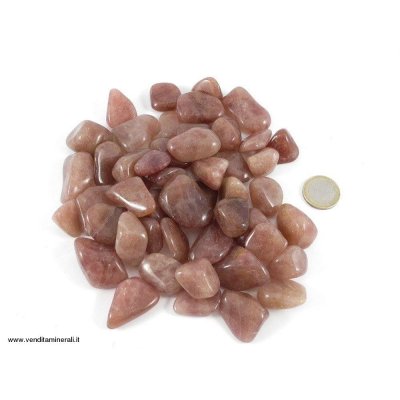 Avventurina rossa (quarzo fragola) TS 0,5 kg