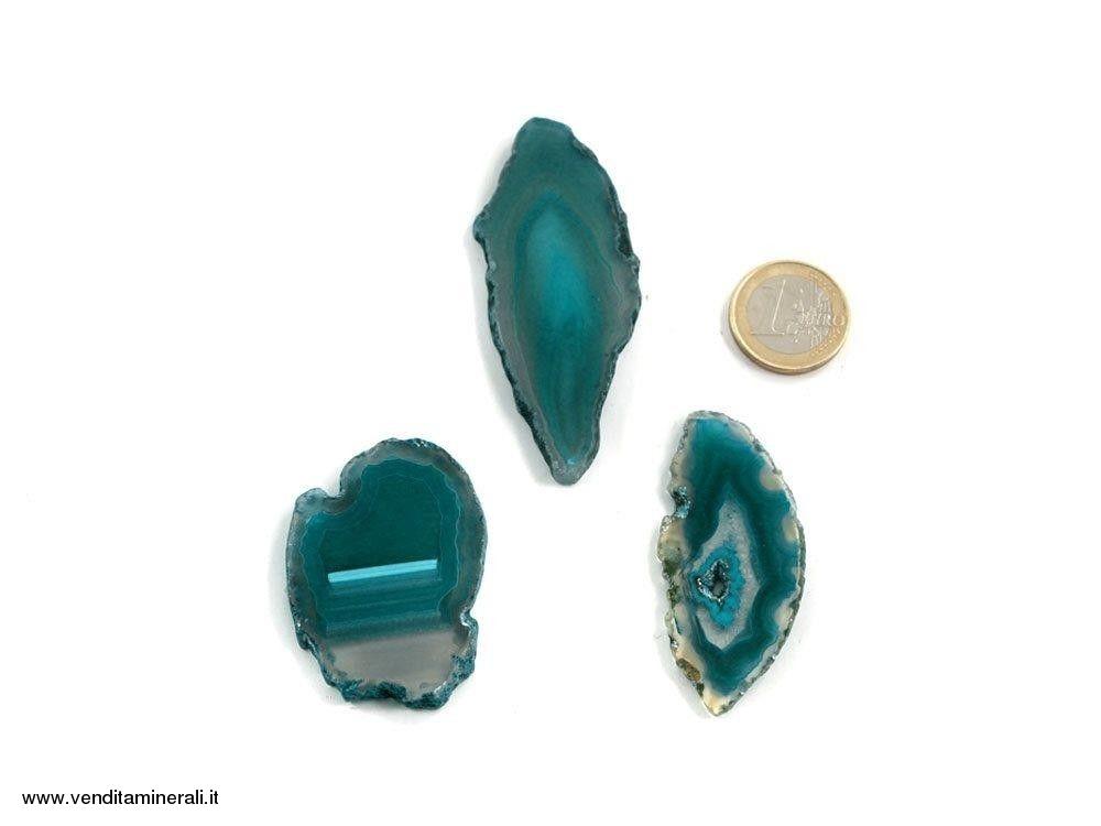 Agata sezionata turchese piccola - 1 pezzo