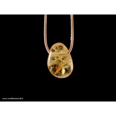 Gocce di fluorite gialla