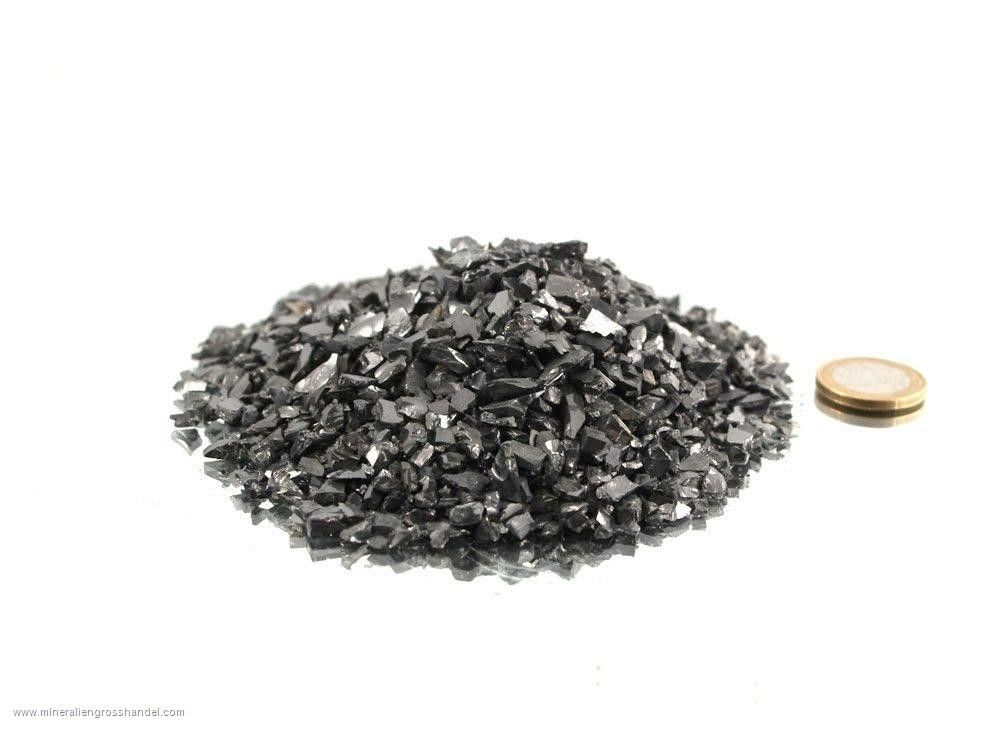 Pietre ruvide di Shungite preziosa  - 0,2 kg