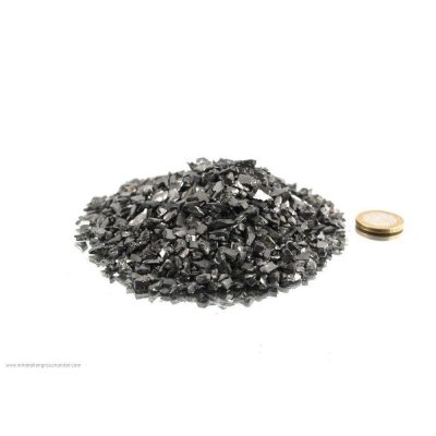 Pietre ruvide di Shungite preziosa - 0,2 kg