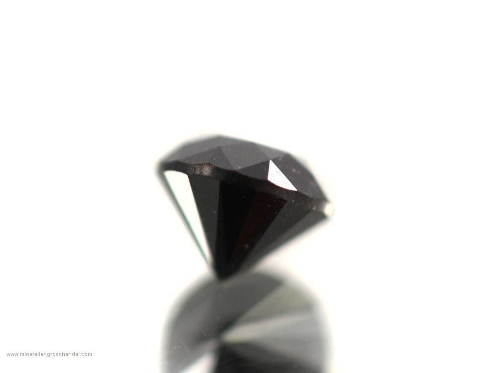 Diamante nero sfaccettato - 1,7 ct!