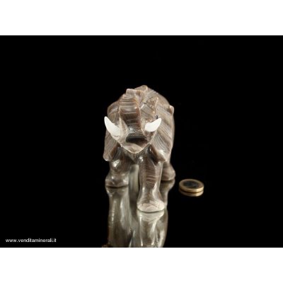 Elefante - bella incisione di selce