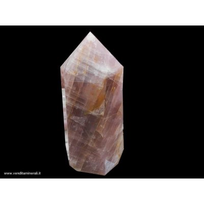Obelisco in quarzo rosa XL