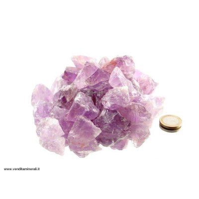 Ametista piccole pietre grezze - (2-4 cm) - 1 kg