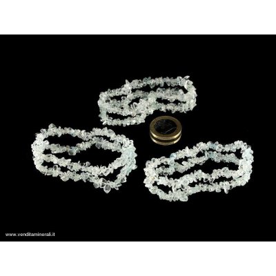 Bracciale splitter in topazio blu