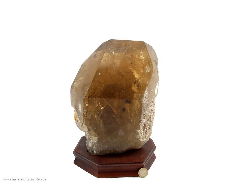 Cristallo di citrino naturale - cristallo notevolmente grande
