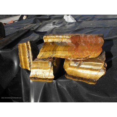 Occhi di tigre 'extra densi' - pietre grezze 5 kg