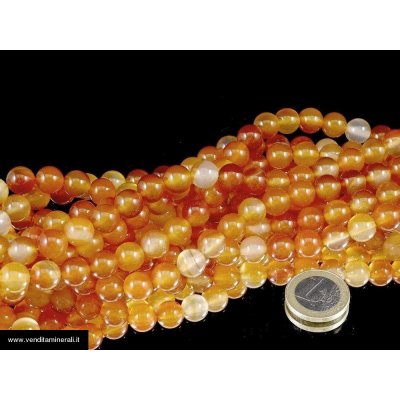 Filo a catena di corniola 10 mm