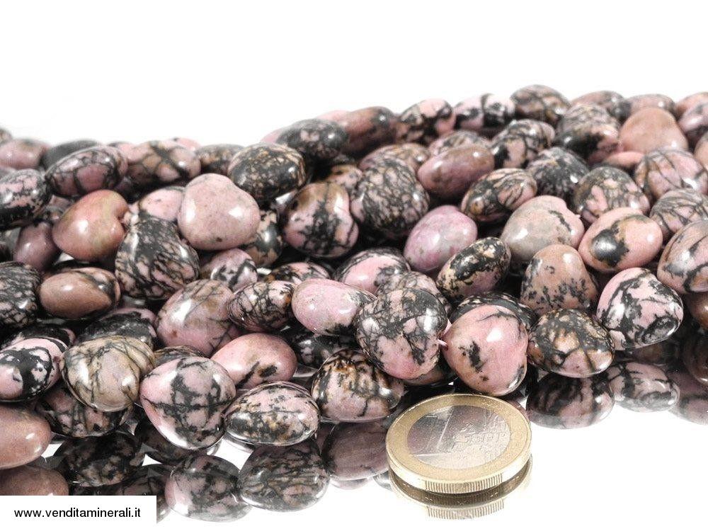 Filo di catena del cuore in rodonite