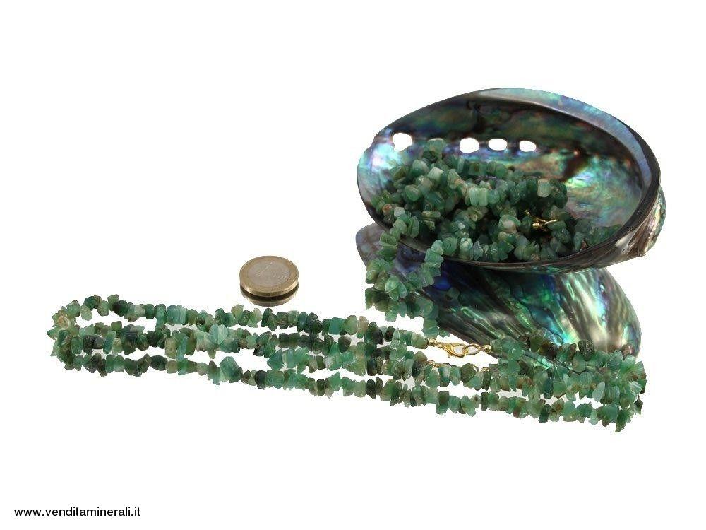 Catena di schegge di crisoprasio