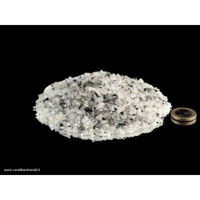 Micro pietre bocciardatepietre di luna-arcobaleno - 0,5 kg