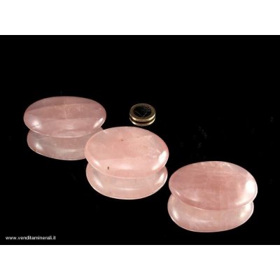 Pietra saponaria di Quarzo rosa