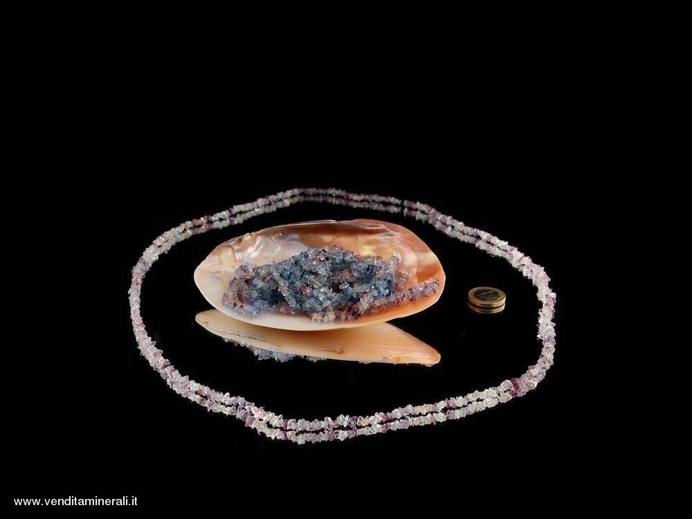 Lunga catena del separatore di fluorite